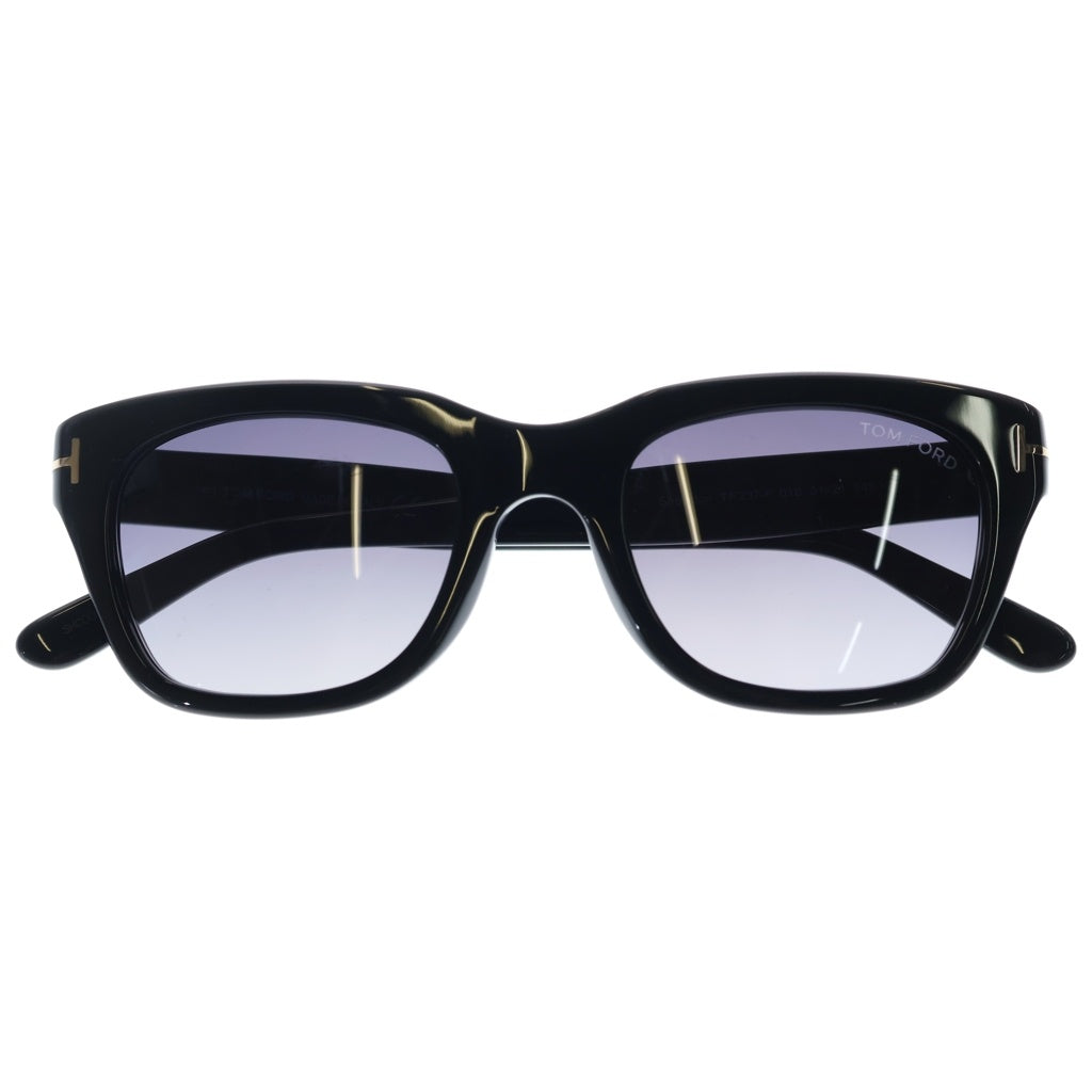 TOM FORD(トムフォード) SNOWDON スノードン ウェリントンフレーム カラーレンズ サングラス メガネ ブラック TF237-F