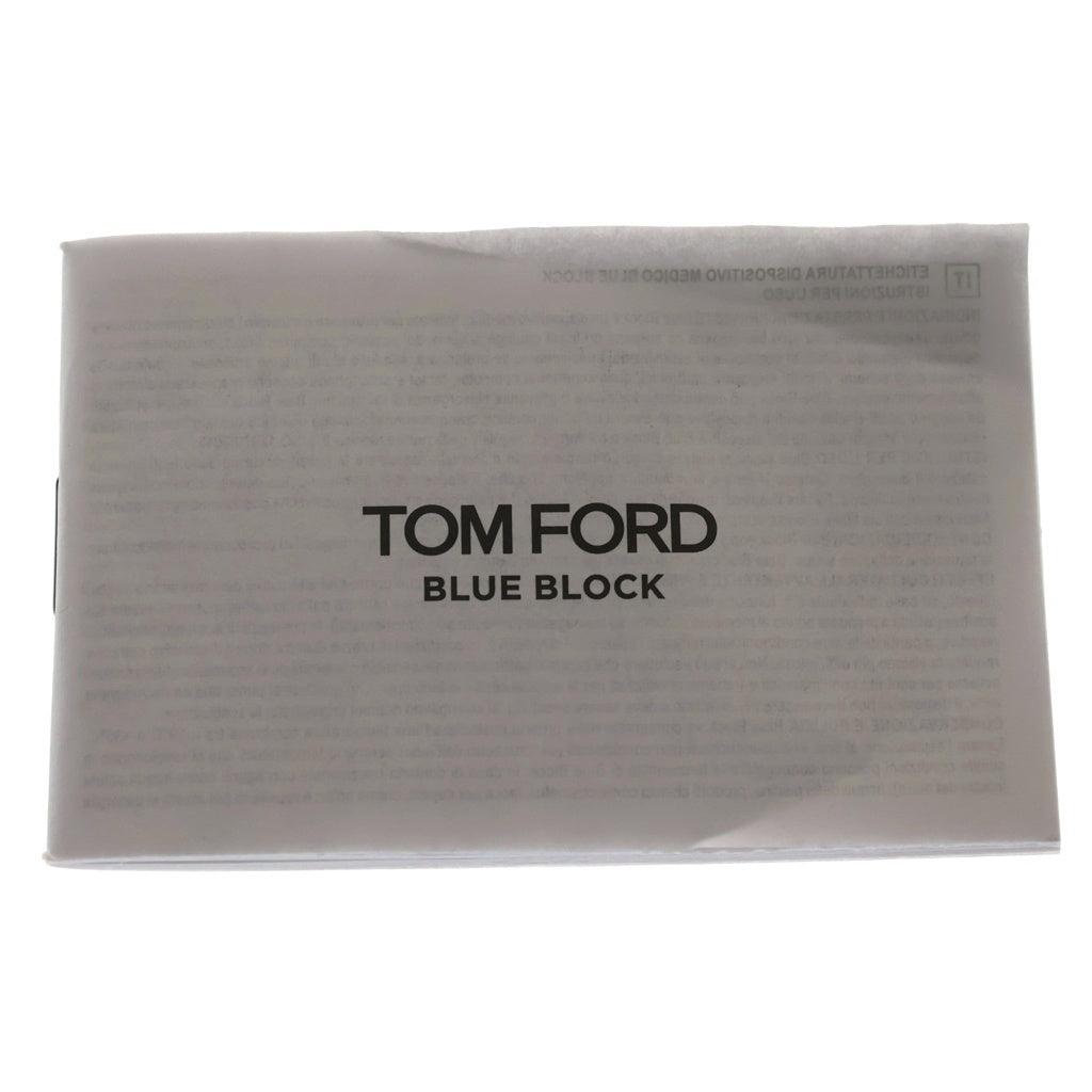 TOM FORD(トムフォード) TF5781-D-B アジアンフィット スクエアフレーム クリアレンズ サングラス メガネ ブラック