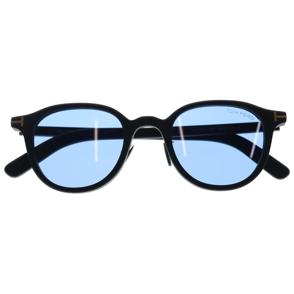 TOM FORD(トムフォード) TF977-D アジアンフィット ウェリントンフレーム カラーレンズ サングラス メガネ ブラック/ブルー