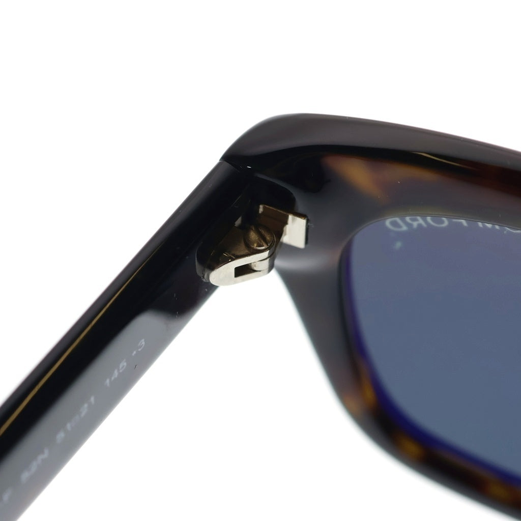 TOM FORD(トムフォード) SNOWDON スノードン ウェリントンフレーム カラーレンズ サングラス メガネ ブラウン/ブラック TF237-F