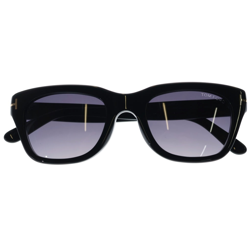 TOM FORD(トムフォード) SNOWDON スノードン ウェリントンフレーム カラーレンズ サングラス メガネ ブラック TF237-F