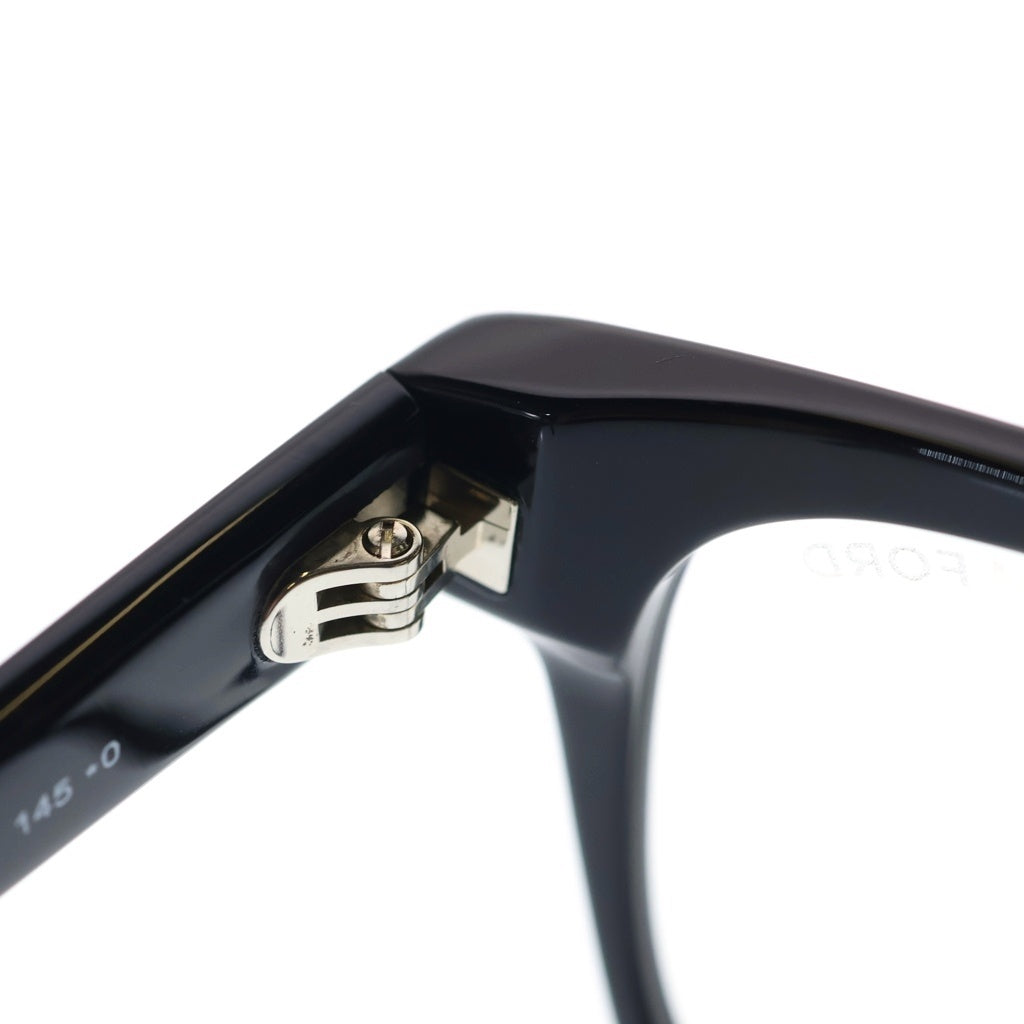 TOM FORD(トムフォード) TF6150-D-B アジアンフィット スクエアフレーム クリアレンズ サングラス メガネ ブラック