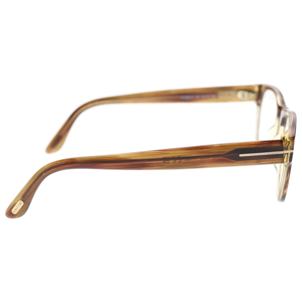 TOM FORD(トムフォード) TF5898-B ウェリントンフレーム クリアレンズ サングラス メガネ ブラウン