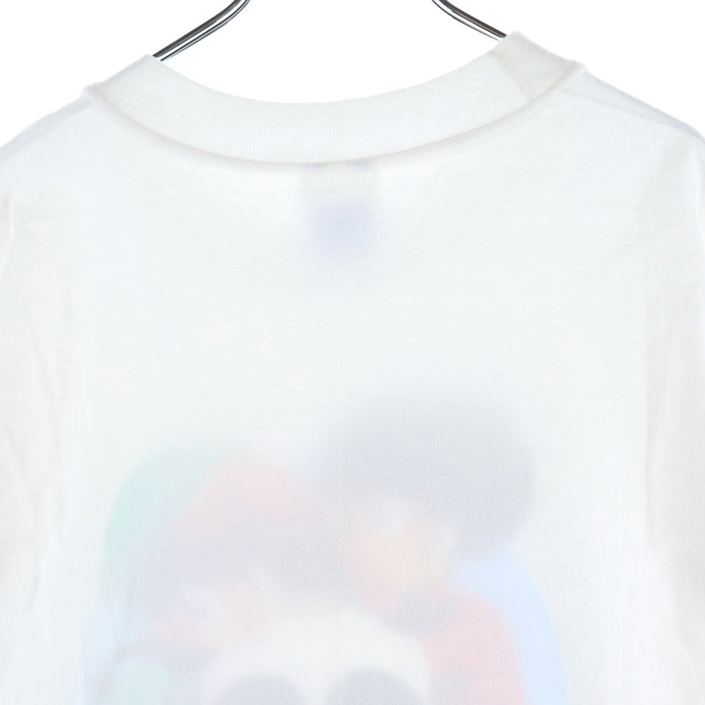 Hanes(ヘインズ) 00's BEEFY T ビーフィーティー らんま1/2 キャラクタープリント アニメTシャツ コットンクルーネックカットソー ホワイト