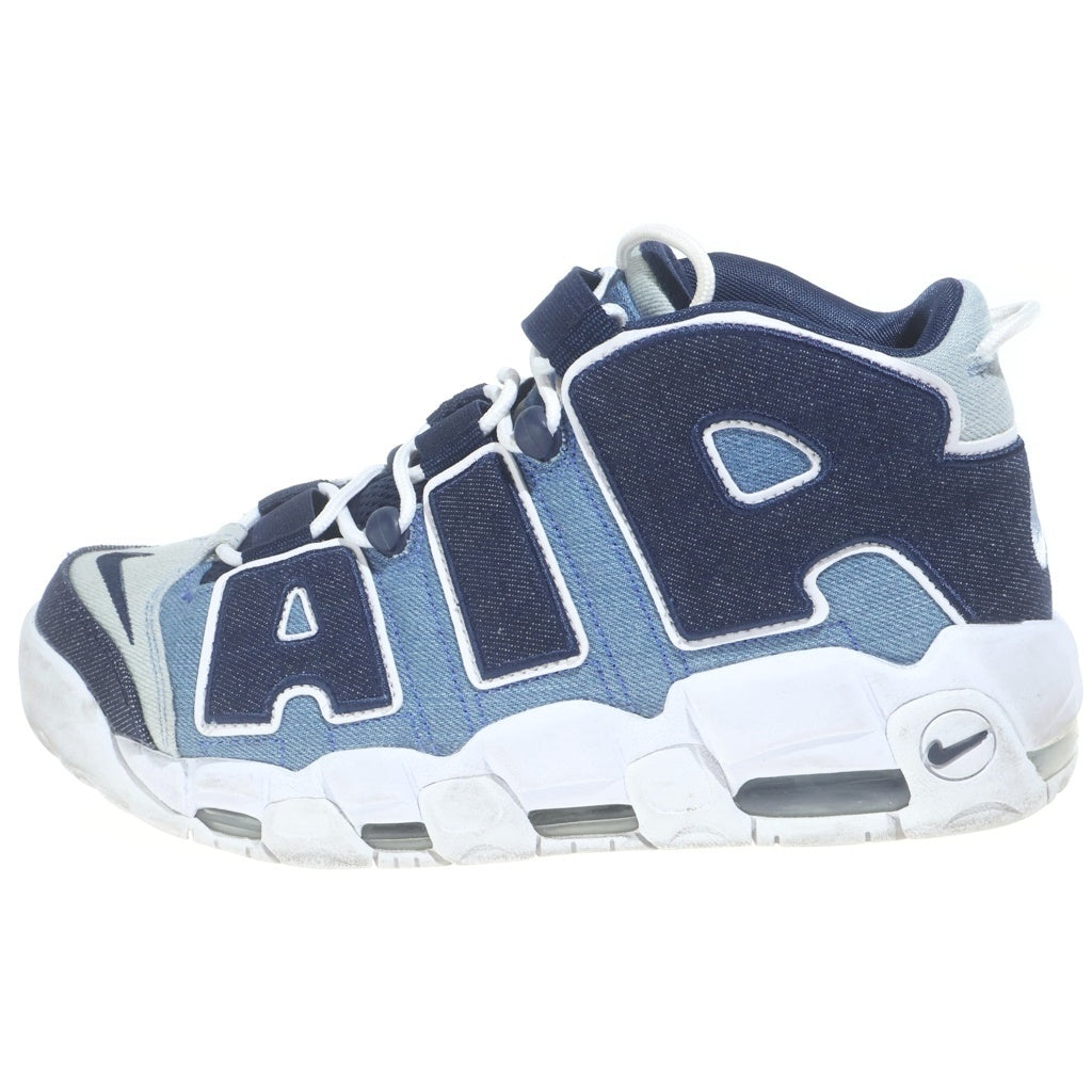 NIKE(ナイキ) AIR MORE UPTEMPO DENIM エアモアアップテンポ デニム ハイカットスニーカー インディゴ US9/27.0cm CJ6126-100