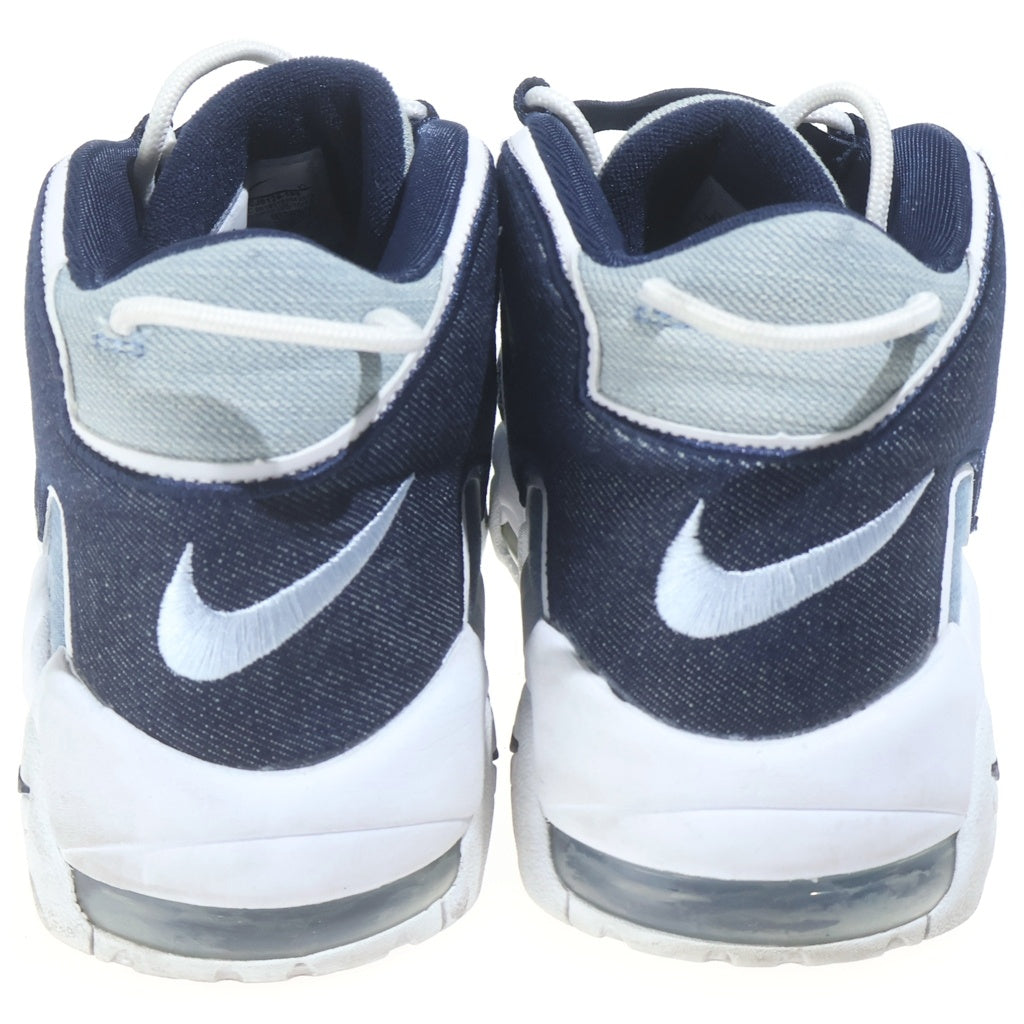 NIKE(ナイキ) AIR MORE UPTEMPO DENIM エアモアアップテンポ デニム ハイカットスニーカー インディゴ US9/27.0cm CJ6126-100