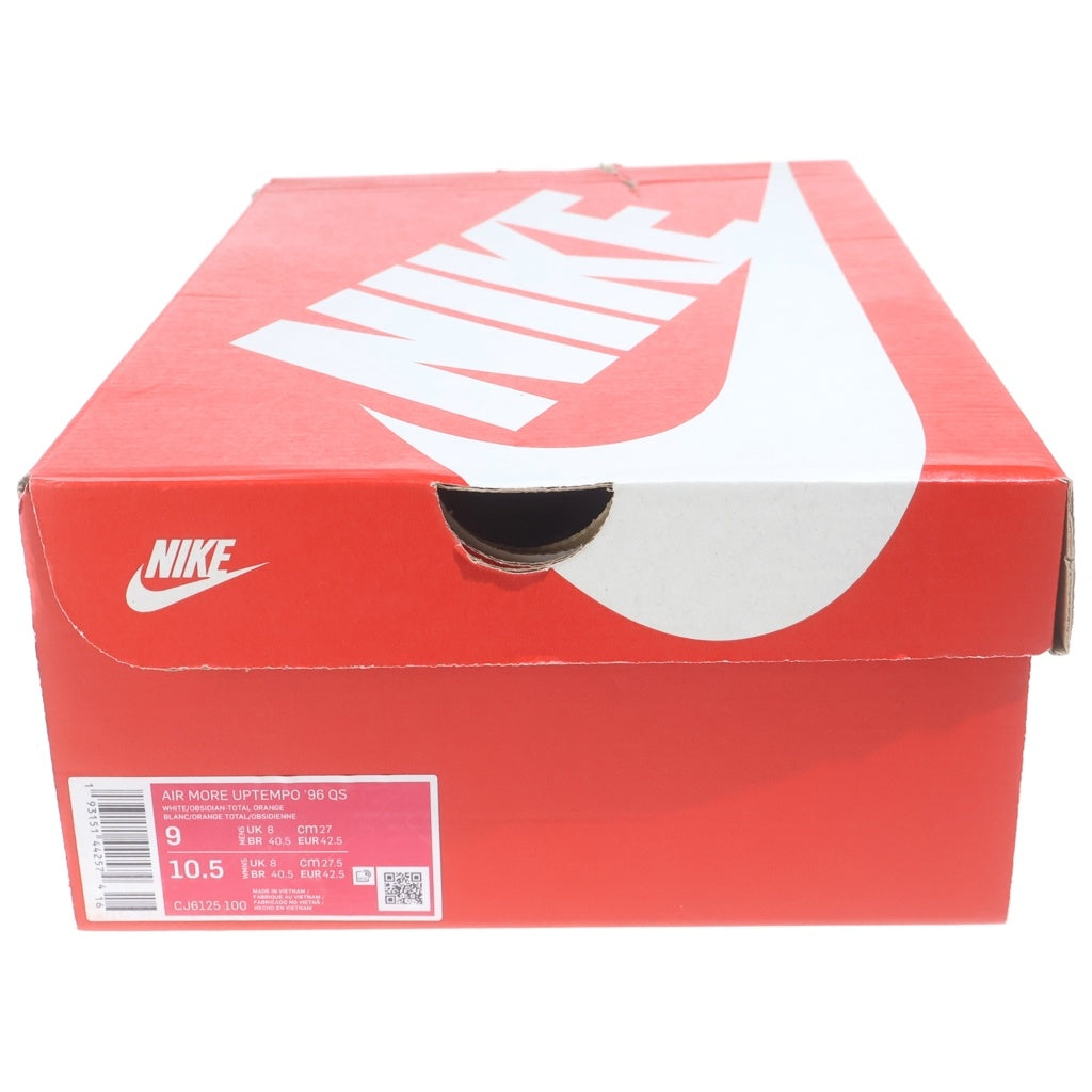 NIKE(ナイキ) AIR MORE UPTEMPO DENIM エアモアアップテンポ デニム ハイカットスニーカー インディゴ US9/27.0cm CJ6126-100