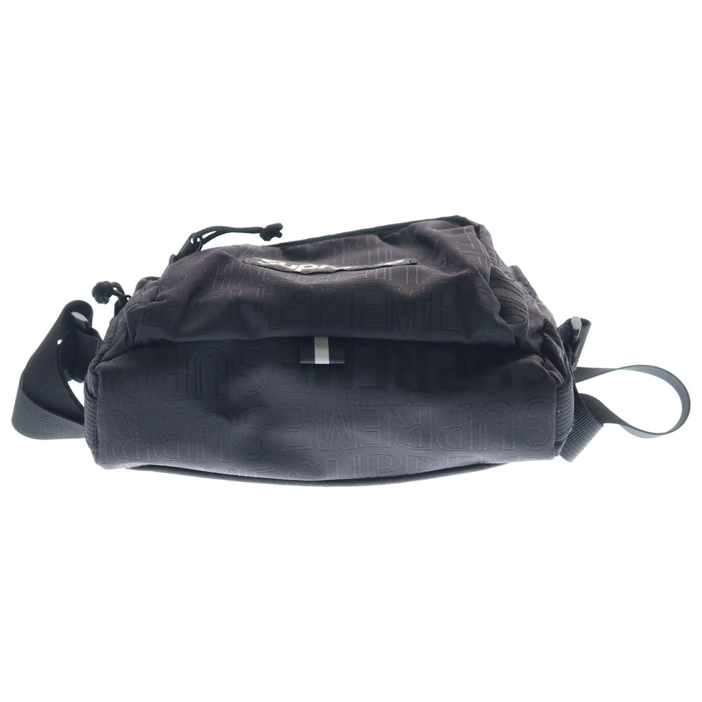 SUPREME(シュプリーム) 19SS Shoulder Bag ナイロン ロゴジャガード ショルダーバッグ ブラック レディース