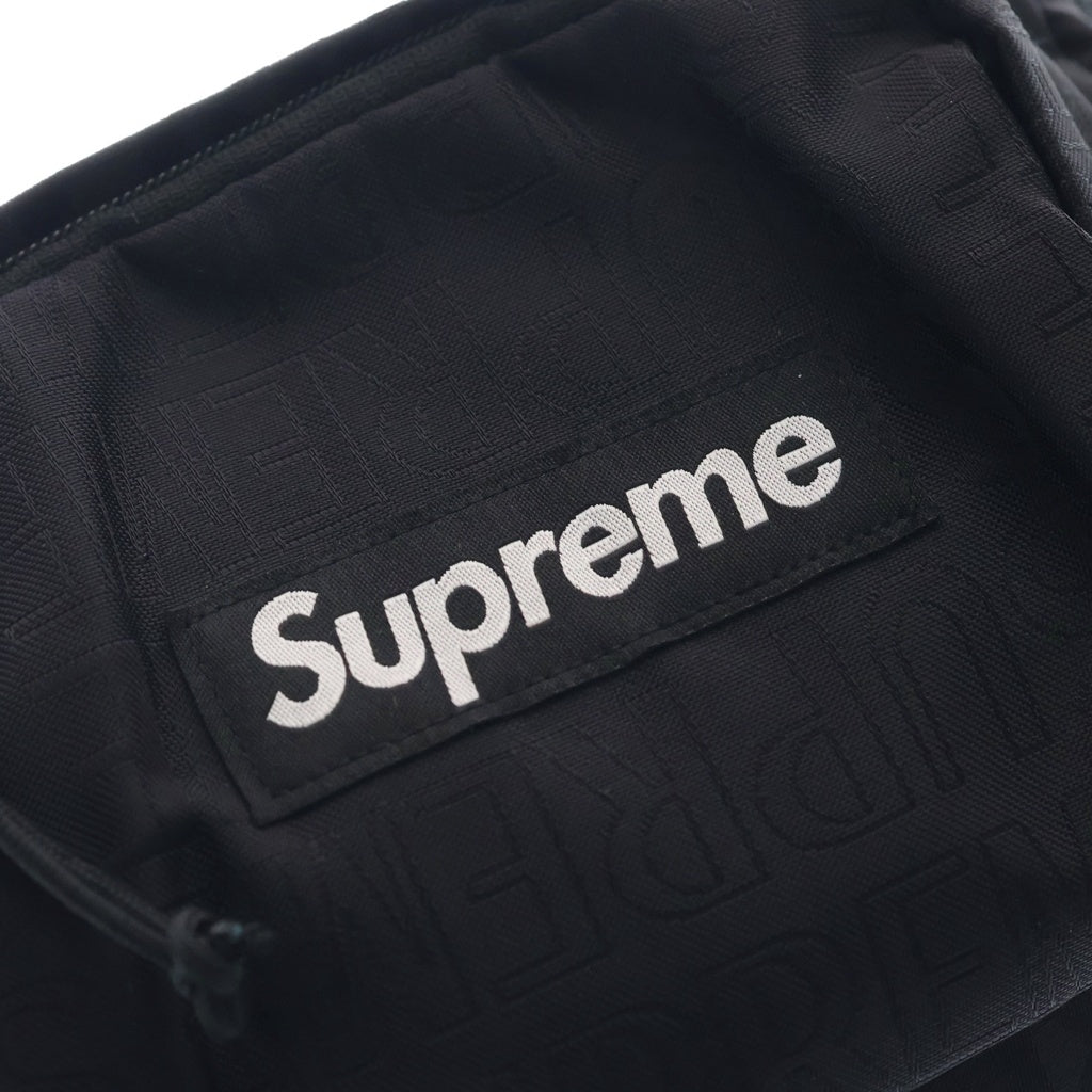 SUPREME(シュプリーム) 19SS Shoulder Bag ナイロン ロゴジャガード ショルダーバッグ ブラック レディース