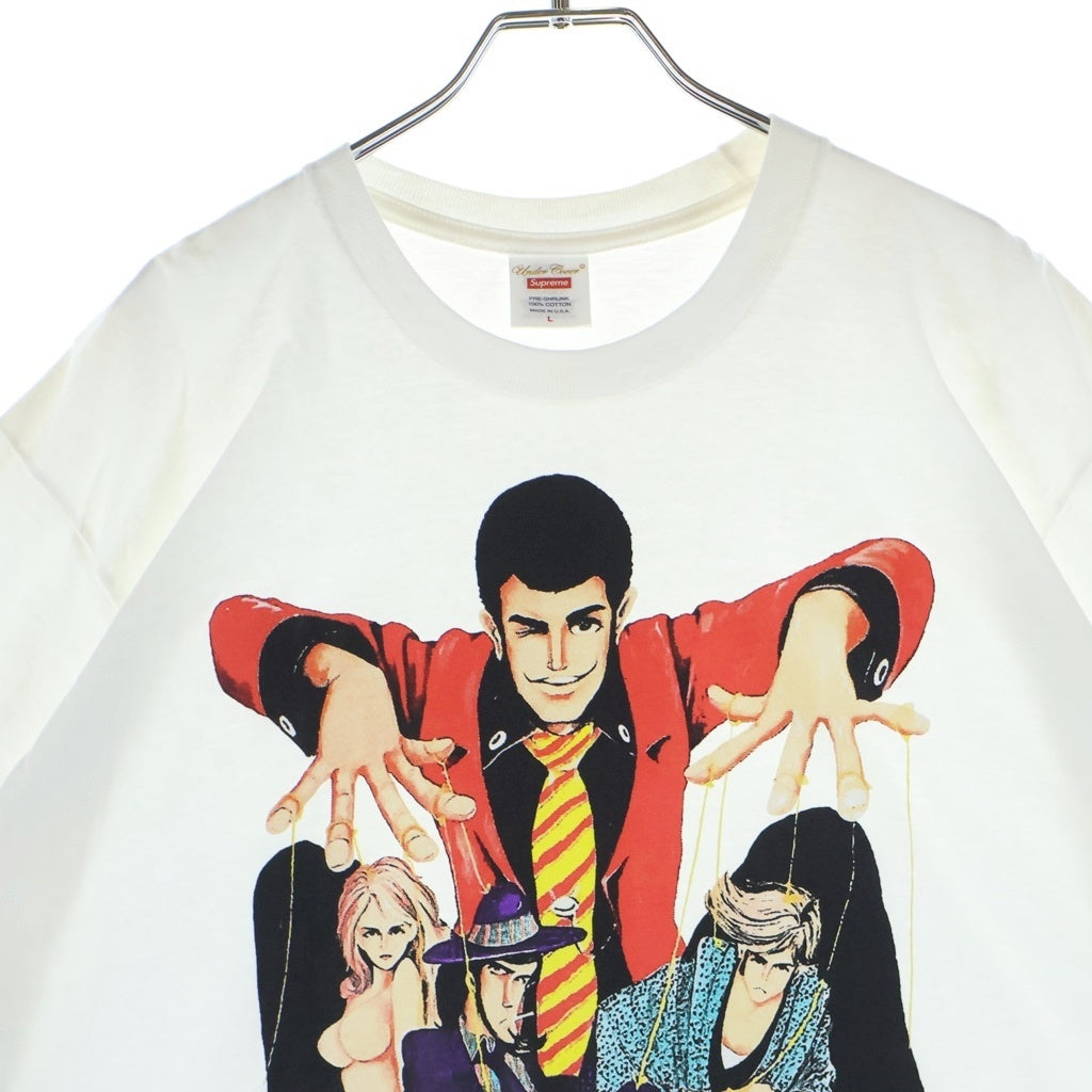 SUPREME(シュプリーム) 23SS ×UNDERCOVER Lupin Tee アンダーカバー ルパン クルーネック 半袖Tシャツ カットソー ホワイト