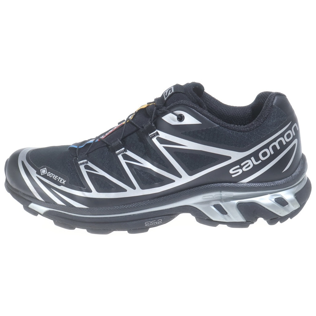 SALOMON(サロモン) XT-6 GORE-TEX ゴアテックス クイックシューレース ローカットスニーカー US10.5/28.5cm ブラック/シルバー 474506