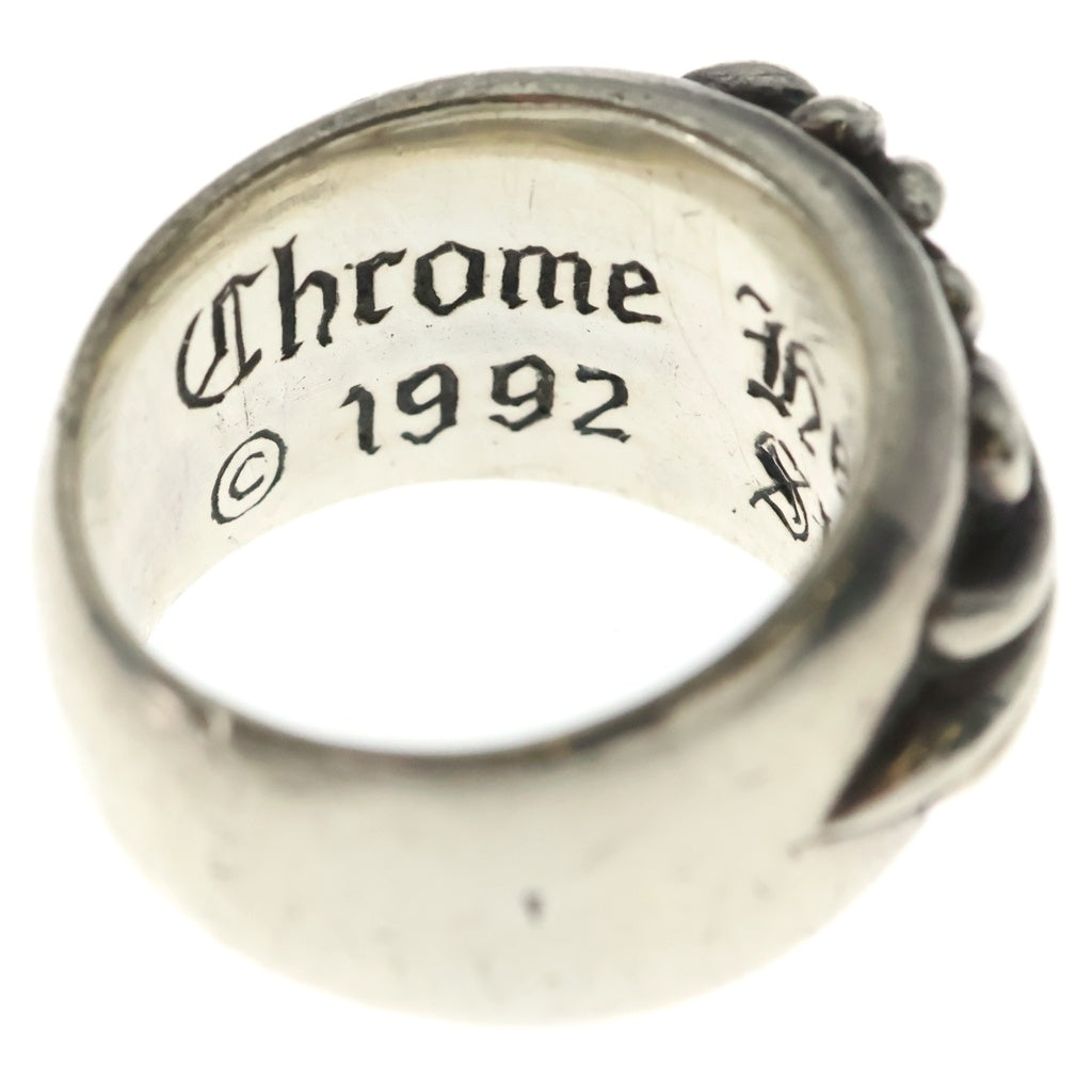 CHROME HEARTS(クロムハーツ) FLRL CRS フローラルクロス リング シルバー BCA346