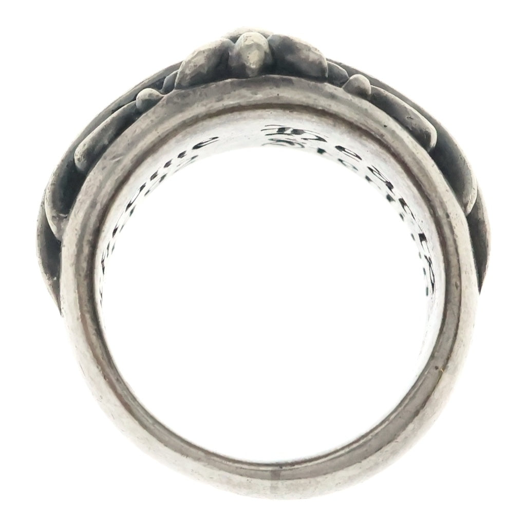 CHROME HEARTS(クロムハーツ) FLRL CRS フローラルクロス リング シルバー BCA346