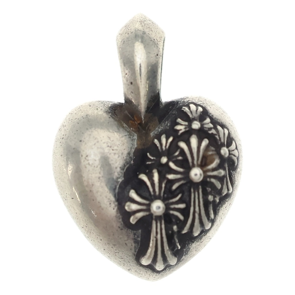 CHROME HEARTS(クロムハーツ) R.I.P. HEART RIPハート ネックレストップ シルバー