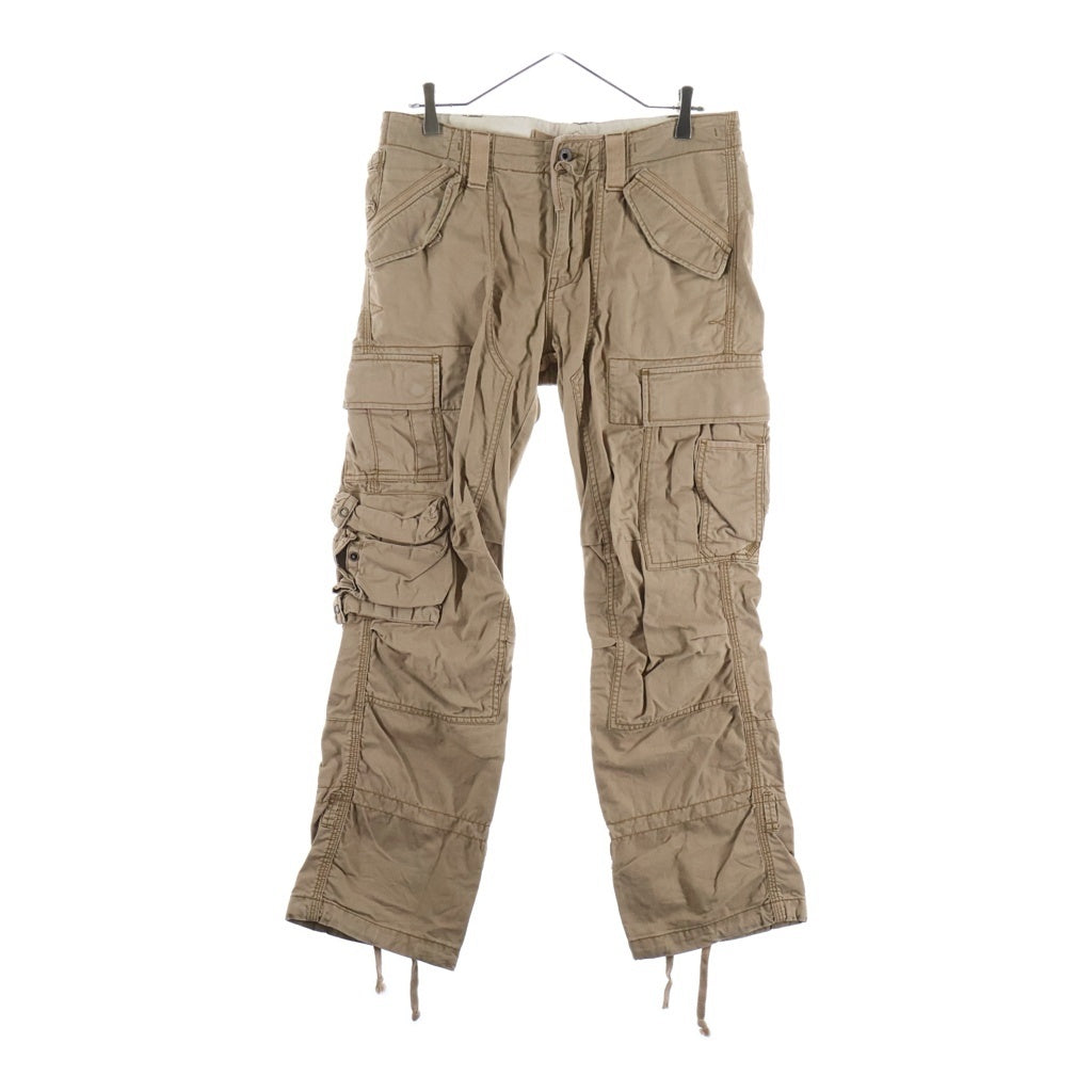 POLO RALPH LAUREN(ポロラルフローレン) コットンヘリンボーン パラシュートカーゴパンツ チノトラウザーズ ベージュ