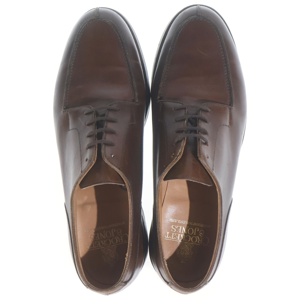 Crockett&Jones(クロケットアンドジョーンズ) MORETON RIDGEWAY SOLE モールトン Uチップ レザー レースアップ ドレスシューズ ブラウン 292