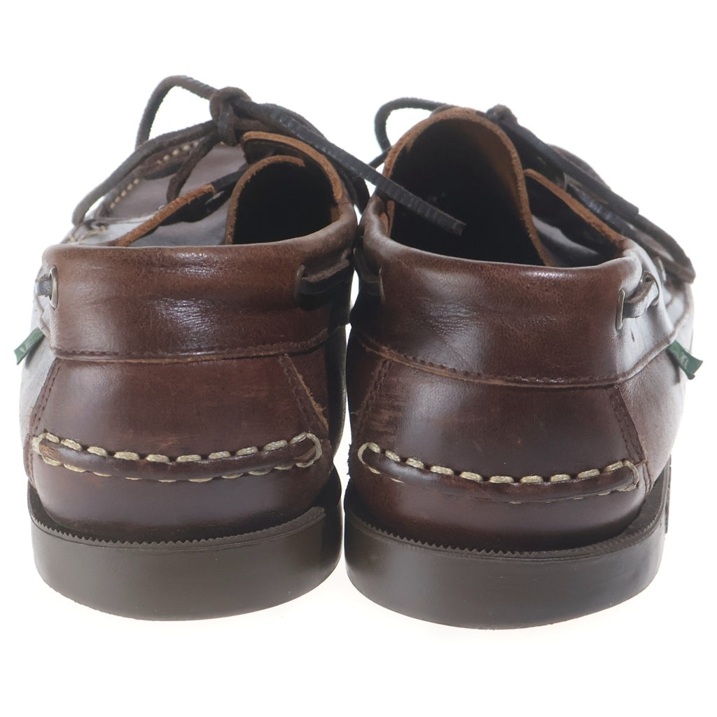 PARABOOT(パラブーツ) BARTH バース レザー デッキシューズ ブラウン 0721