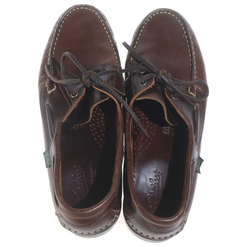 PARABOOT(パラブーツ) BARTH バース レザー デッキシューズ ブラウン 0721