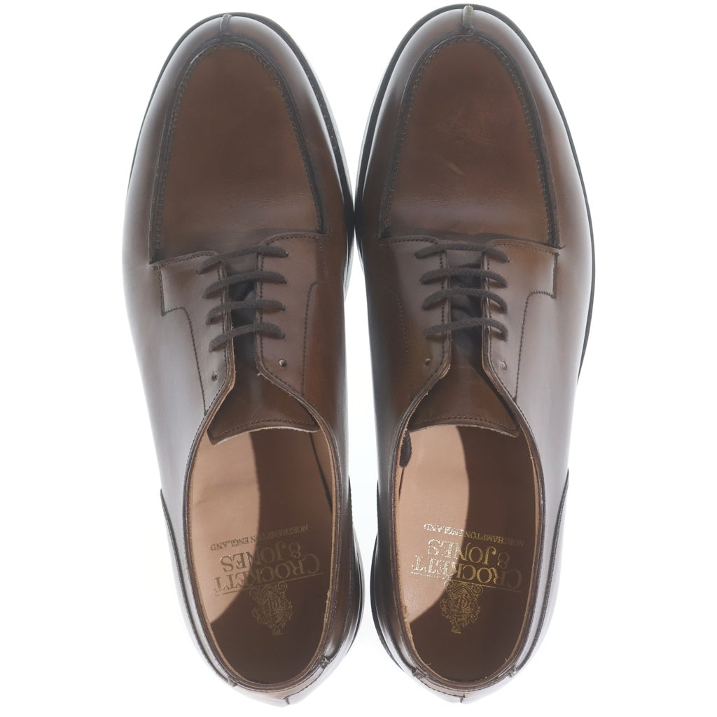 Crockett&Jones(クロケットアンドジョーンズ) MORETON モールトン Uチップ レザー レースアップ ドレスシューズ ブラウン 292