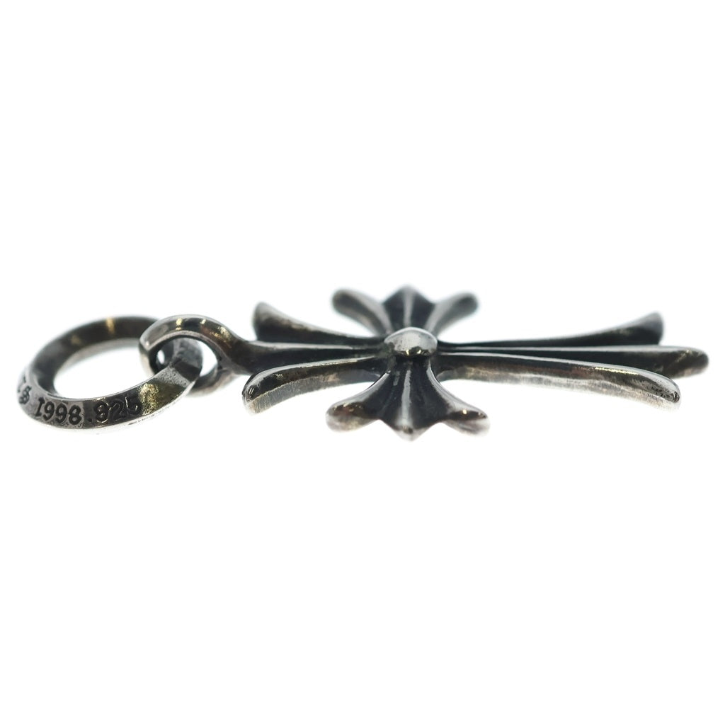 CHROME HEARTS(クロムハーツ) TINY CH CROSS タイニーCHクロス チャーム ネックレストップ シルバー BCA382