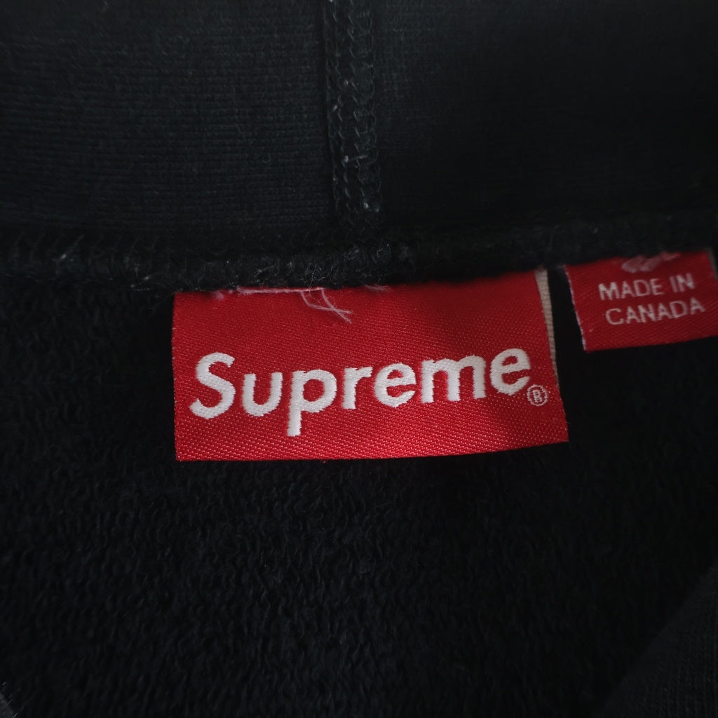 SUPREME(シュプリーム) 15SS Astronaut Hooded Sweatshirt アストロノート フロントグラフィックプリント フーデッドスウェットシャツ パーカー ブラック