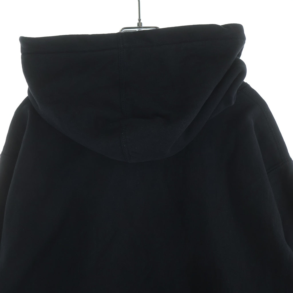 SUPREME(シュプリーム) 19AW Bandana Box Logo Hooded Sweatshirt バンダナボックスロゴエンブロイダリー フーデッドスウェットシャツ パーカー ブラック