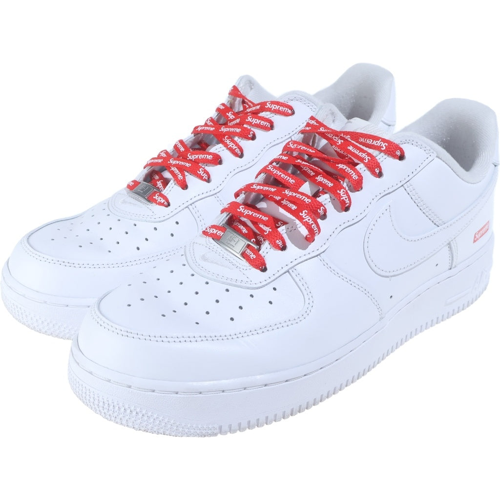 NIKE(ナイキ) ×SUPREME AIR FORCE 1 LOW シュプリーム エア フォース ローカットスニーカー ホワイト US10/28cm CU9225-100