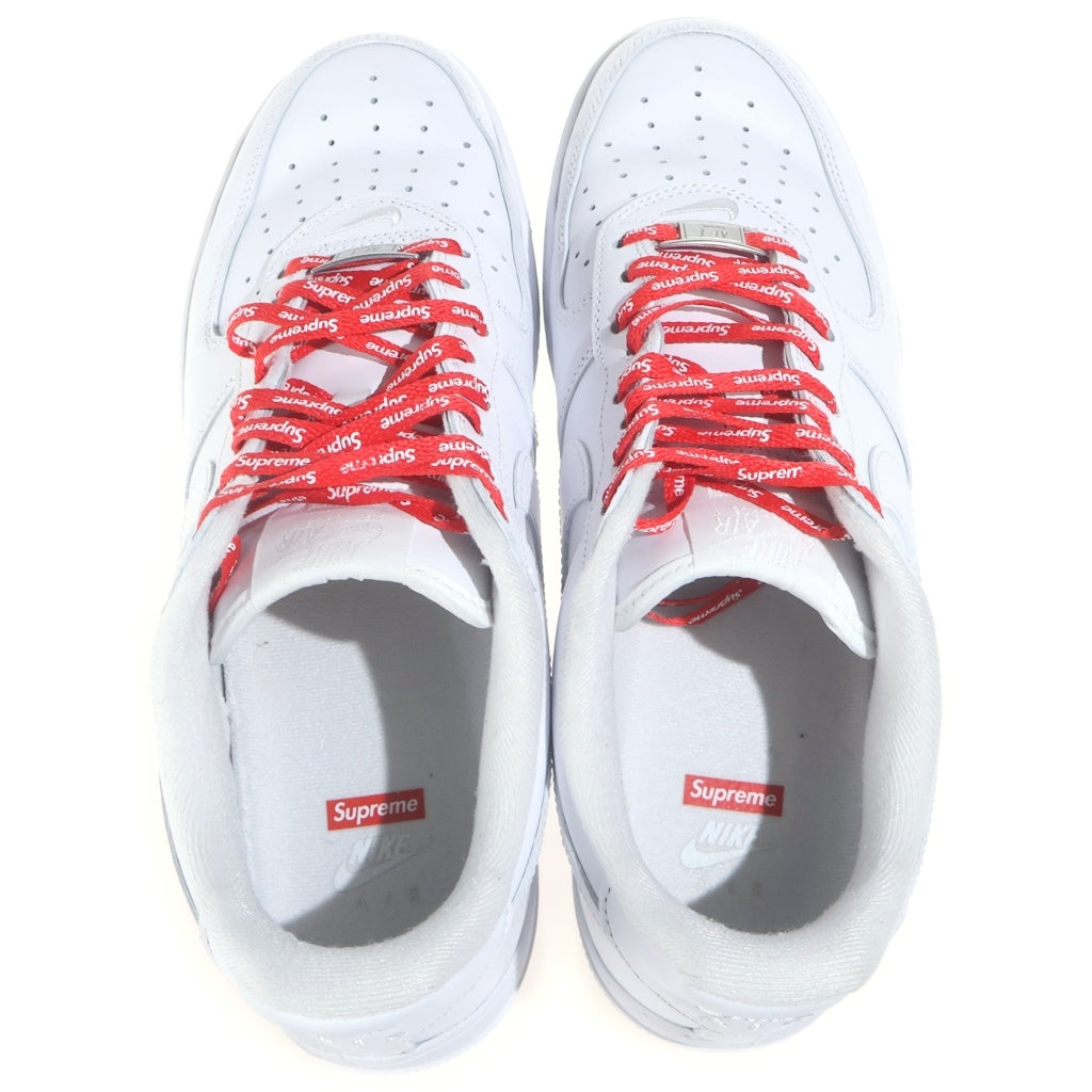 NIKE(ナイキ) ×SUPREME AIR FORCE 1 LOW シュプリーム エア フォース ローカットスニーカー ホワイト US10/28cm CU9225-100