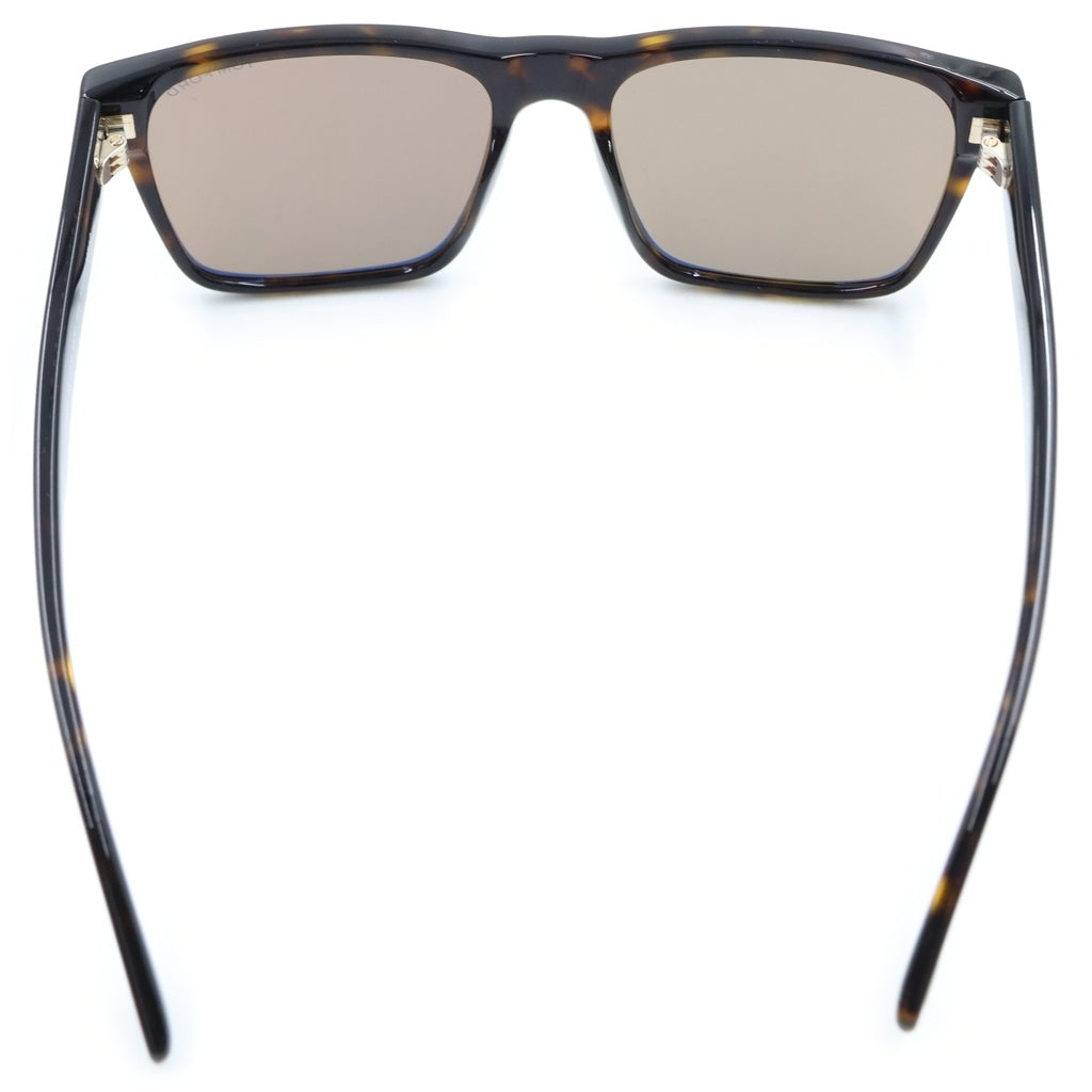 TOM FORD(トムフォード) CALDER スクエアフレーム カラーレンズ サングラス メガネ ブラウン TF1205