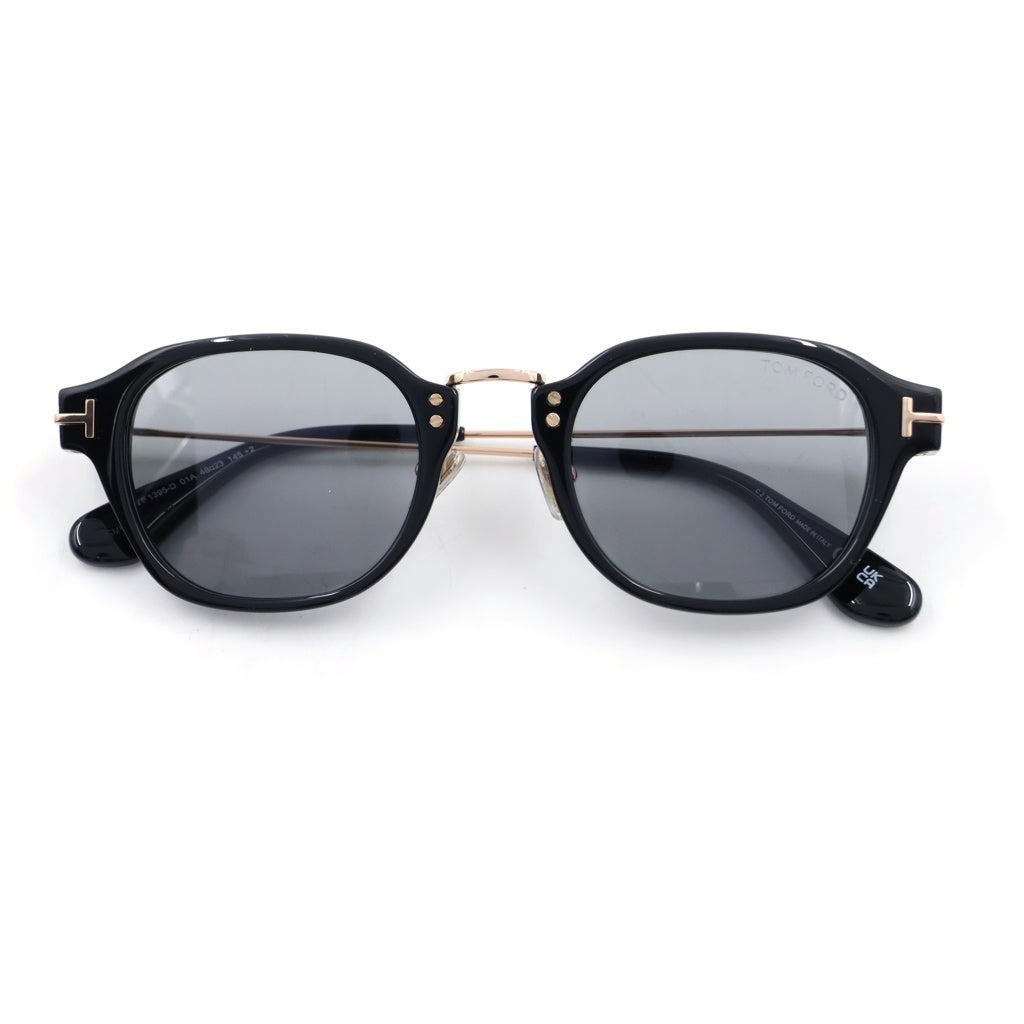 TOM FORD(トムフォード) TF1395-D アジアンフィット ボストンフレーム カラーレンズ サングラス メガネ ブラック/ゴールド