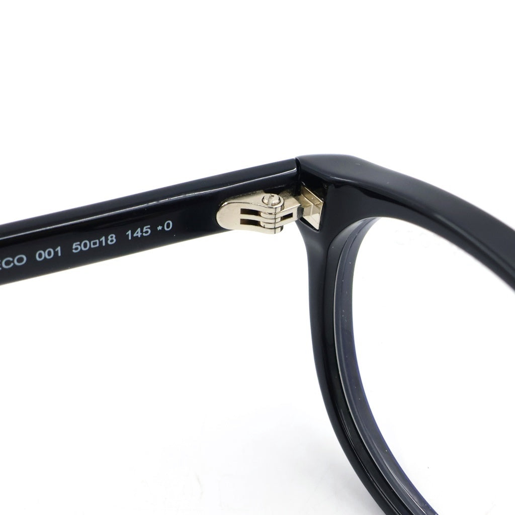TOM FORD(トムフォード) TF6075-D-B アジアンフィット オーバルフレーム クリアレンズ サングラス メガネ ブラック