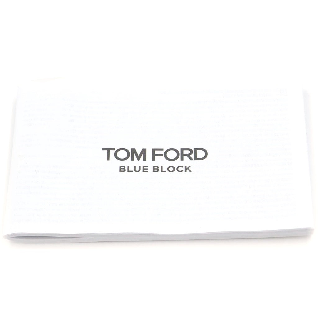 TOM FORD(トムフォード) TF6075-D-B アジアンフィット オーバルフレーム クリアレンズ サングラス メガネ ブラック