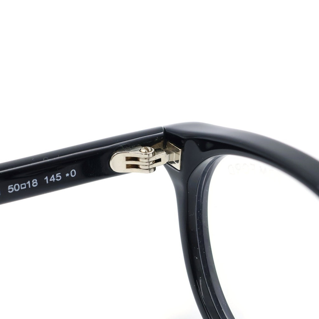 TOM FORD(トムフォード) TF6075-D-B アジアンフィット オーバルフレーム クリアレンズ サングラス メガネ ブラック