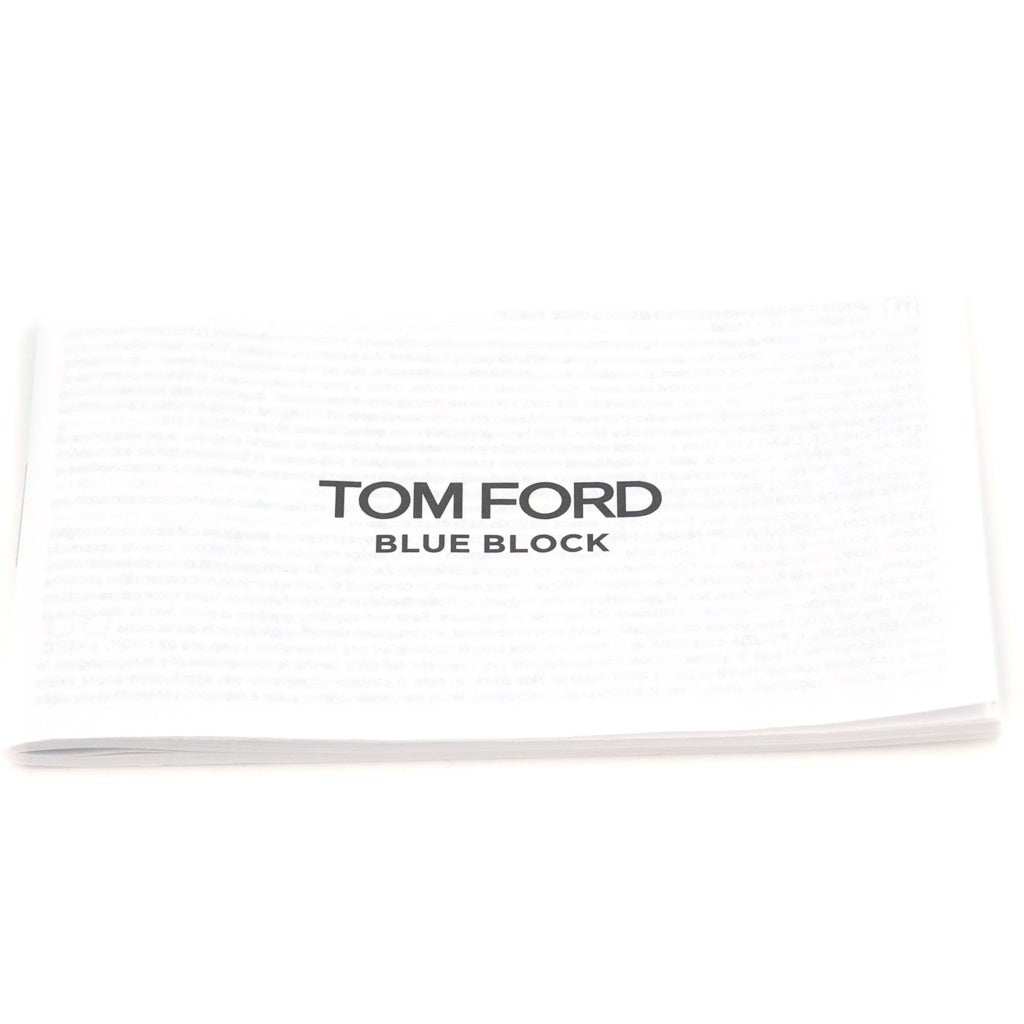 TOM FORD(トムフォード) TF6075-D-B アジアンフィット オーバルフレーム クリアレンズ サングラス メガネ ブラック