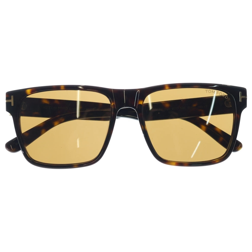 TOM FORD(トムフォード) CALDER スクエアフレーム カラーレンズ サングラス メガネ ブラウン TF1205