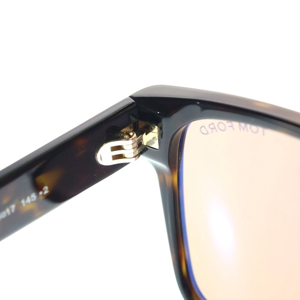 TOM FORD(トムフォード) CALDER スクエアフレーム カラーレンズ サングラス メガネ ブラウン TF1205