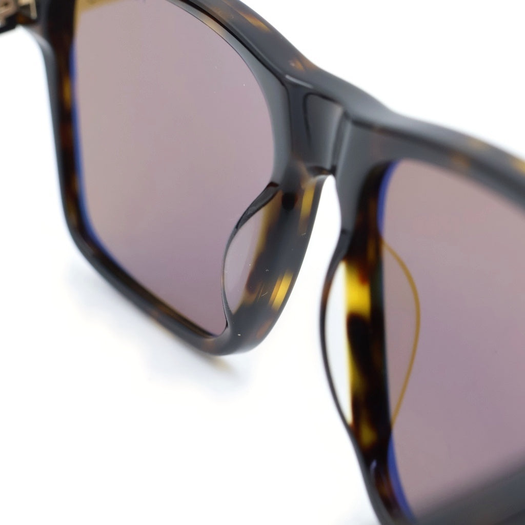 TOM FORD(トムフォード) CALDER スクエアフレーム カラーレンズ サングラス メガネ ブラウン TF1205