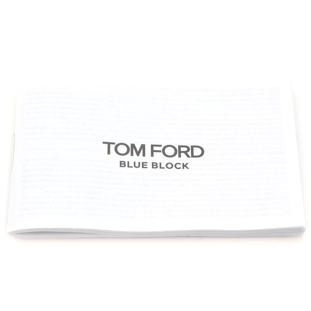 TOM FORD(トムフォード) TF6075-D-B アジアンフィット オーバルフレーム クリアレンズ サングラス メガネ ブラック
