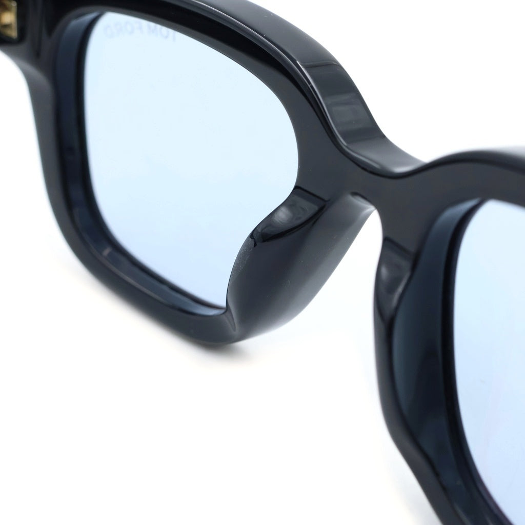 TOM FORD(トムフォード) TF1274-D アジアンフィット ウェリントンフレーム クリア カラーレンズ サングラス メガネ ブラック/ブルー