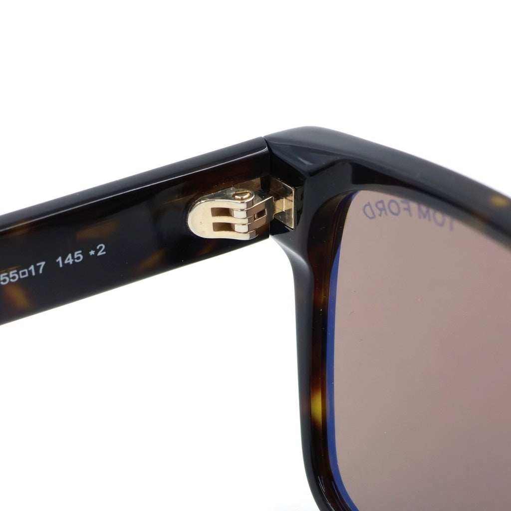 TOM FORD(トムフォード) CALDER スクエアフレーム カラーレンズ サングラス メガネ ブラウン TF1205