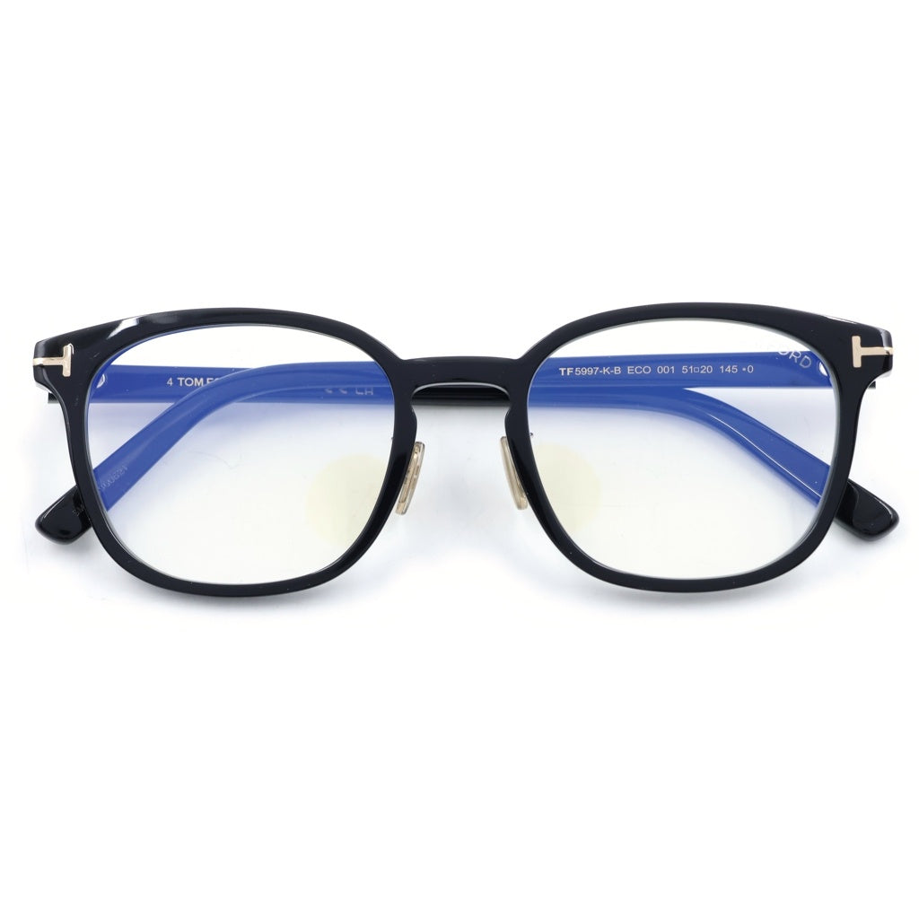 TOM FORD(トムフォード) TF5997-K-B アジアンフィット ウェリントンフレーム クリアレンズ サングラス メガネ ブラック