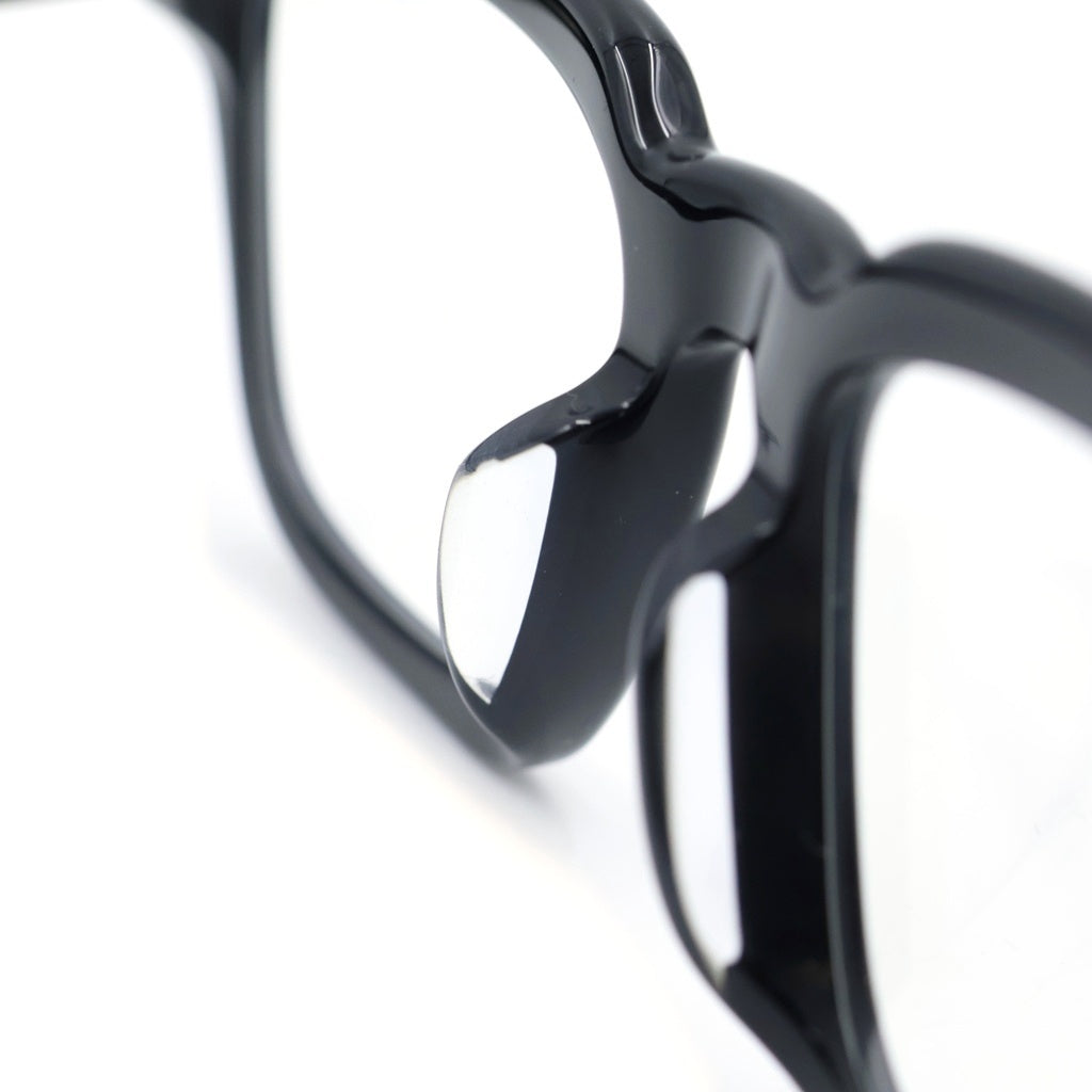 TOM FORD(トムフォード) TF6032-F-B アジアンフィット スクエアフレーム クリアレンズ サングラス メガネ ブラック