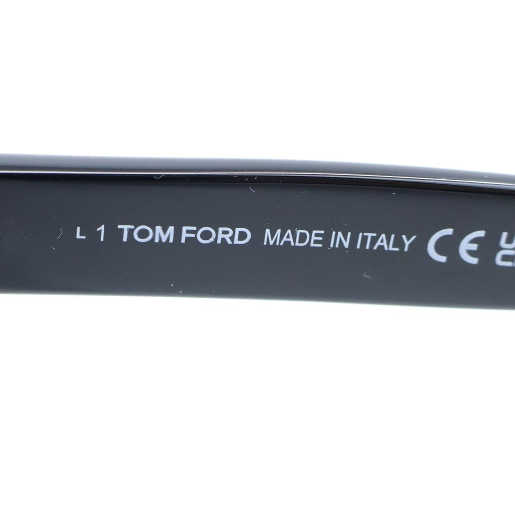 TOM FORD(トムフォード) アジアンフィット ウェリントンフレーム クリアレンズ サングラス メガネ ブラック TF5178-F