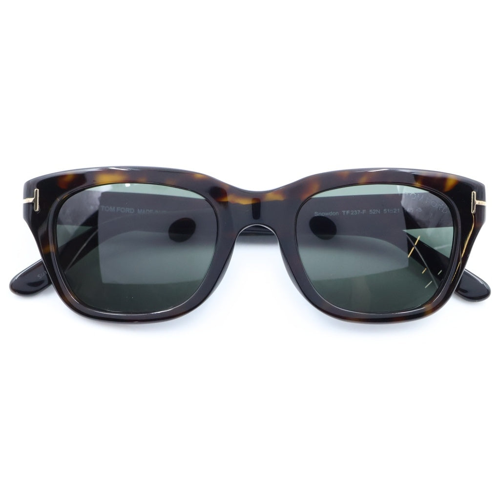 TOM FORD(トムフォード) SNOWDON スノードン ウェリントンフレーム カラーレンズ サングラス メガネ ブラウン/ブラック TF237-F