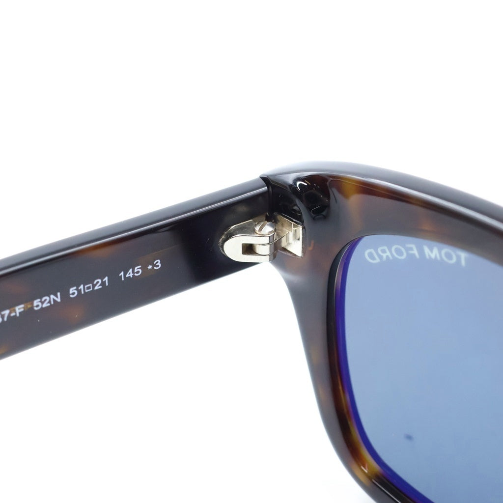 TOM FORD(トムフォード) SNOWDON スノードン ウェリントンフレーム カラーレンズ サングラス メガネ ブラウン/ブラック TF237-F