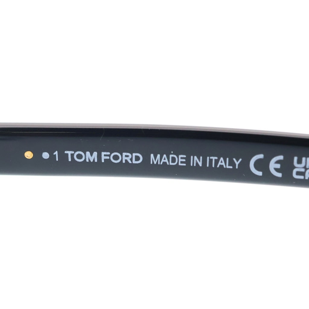 TOM FORD(トムフォード) TF5818-F-B アジアンフィット ウェリントンフレーム クリアレンズ サングラス メガネ ブラック
