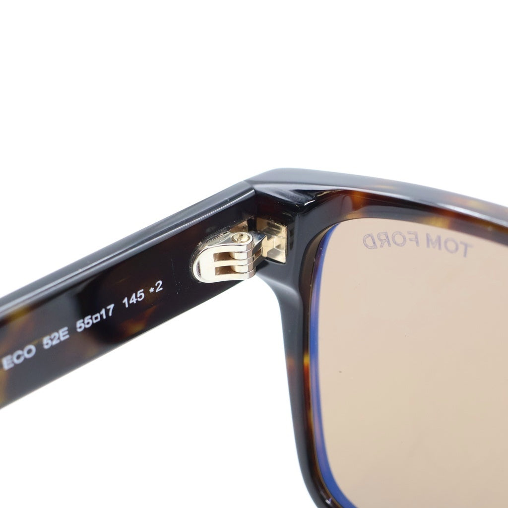 TOM FORD(トムフォード) CALDER スクエアフレーム カラーレンズ サングラス メガネ ブラウン TF1205