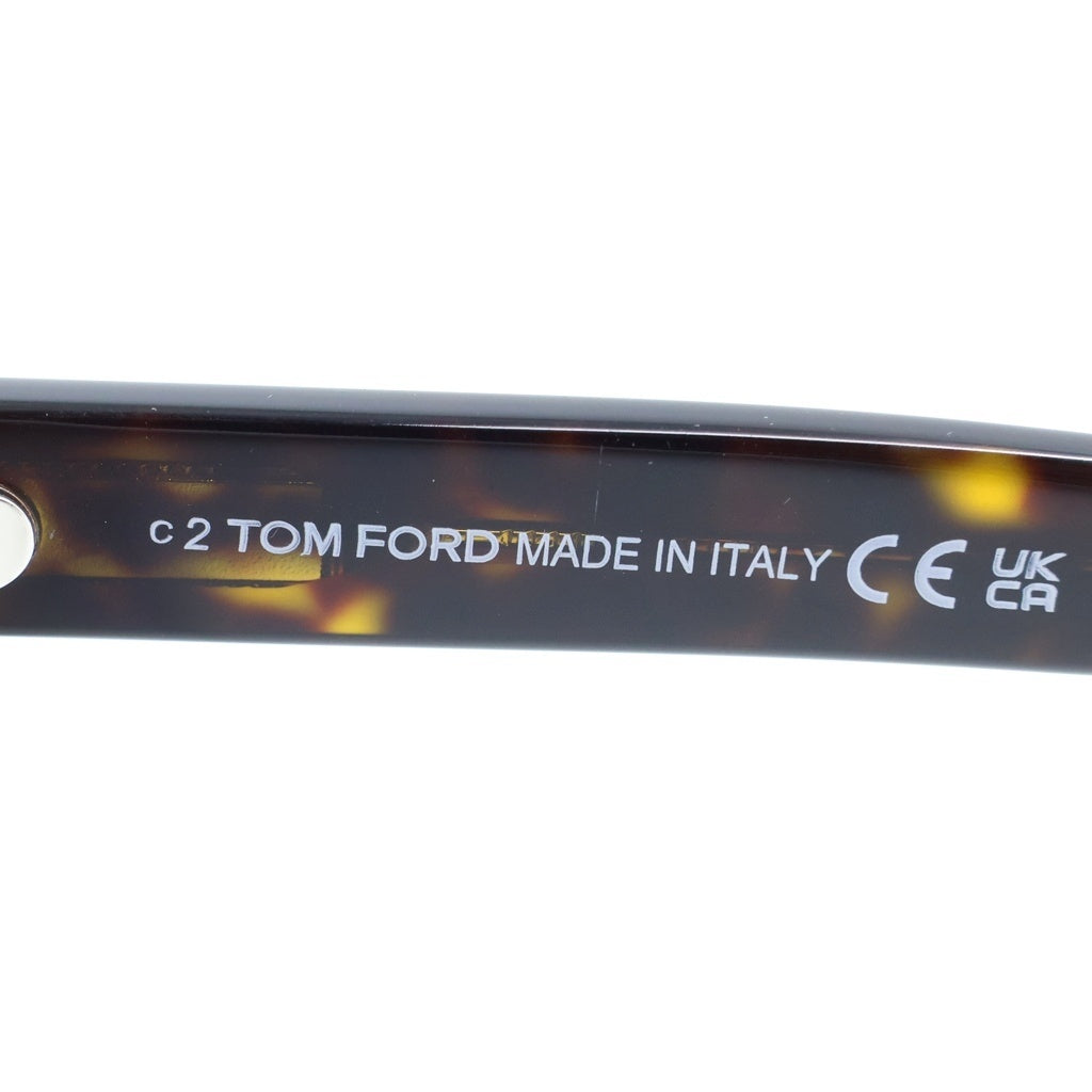 TOM FORD(トムフォード) CALDER スクエアフレーム カラーレンズ サングラス メガネ ブラウン TF1205