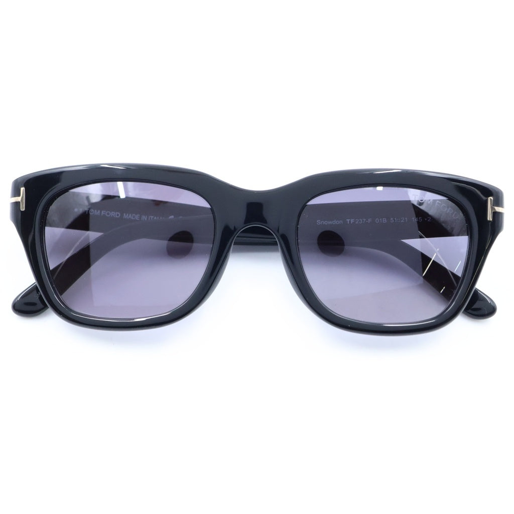 TOM FORD(トムフォード) SNOWDON スノードン ウェリントンフレーム カラーレンズ サングラス メガネ ブラック TF237-F