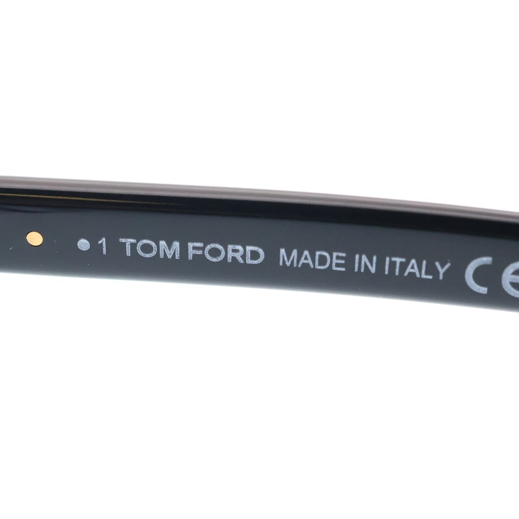 TOM FORD(トムフォード) TF5818-F-B アジアンフィット ウェリントンフレーム クリアレンズ サングラス メガネ ブラック